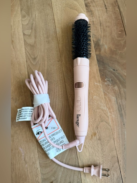 Lange Other - Lange Pink and Black Ceramic Round Hot Air Brush